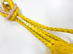 正絹　手組帯締め